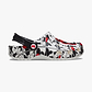 Crocs Mickey and Minnie Classic Clog - כפכפי קלוג קרוקס מיקי ומיני מאוס בצבע לבן/שחור/אדום