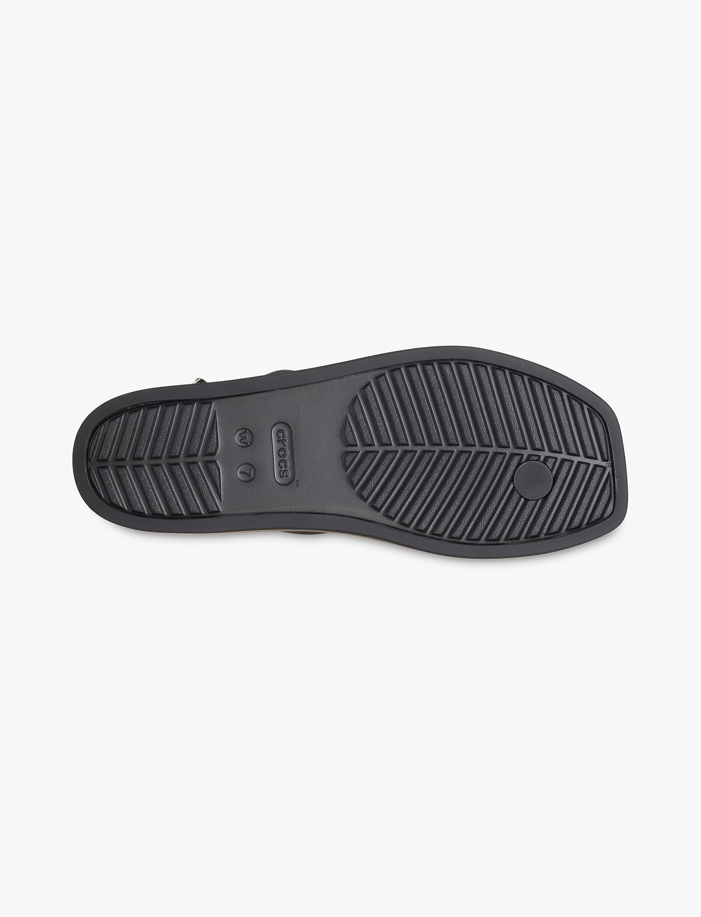 Crocs Miami Studded Thong Flip - סנדלי קרוקס מיאמי לנשים בצבע שחור