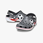 Crocs Classic Soccer Band Clog K  - כפכפי קרוקס קלוג כדורגל לילדים בצבע אפור