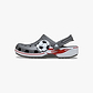 Crocs Classic Soccer Band Clog K  - כפכפי קרוקס קלוג כדורגל לילדים בצבע אפור