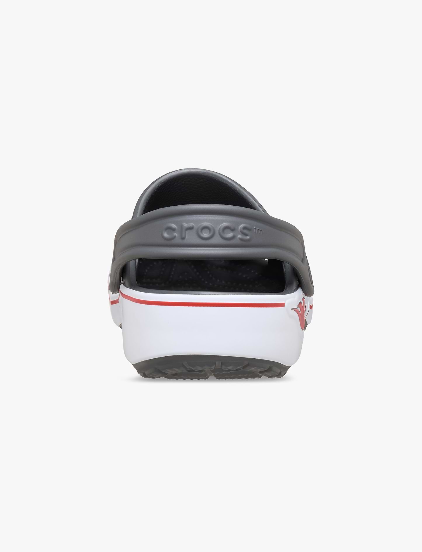 Crocs Classic Soccer Band Clog K - כפכפי קרוקס קלוג כדורגל לילדים בצבע אפור