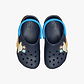 Crocs Classic UFO Lights Clog T- כפכפי קרוקס קלוג לילדים בעיצוב חללית עם אורות בצבע נייבי
