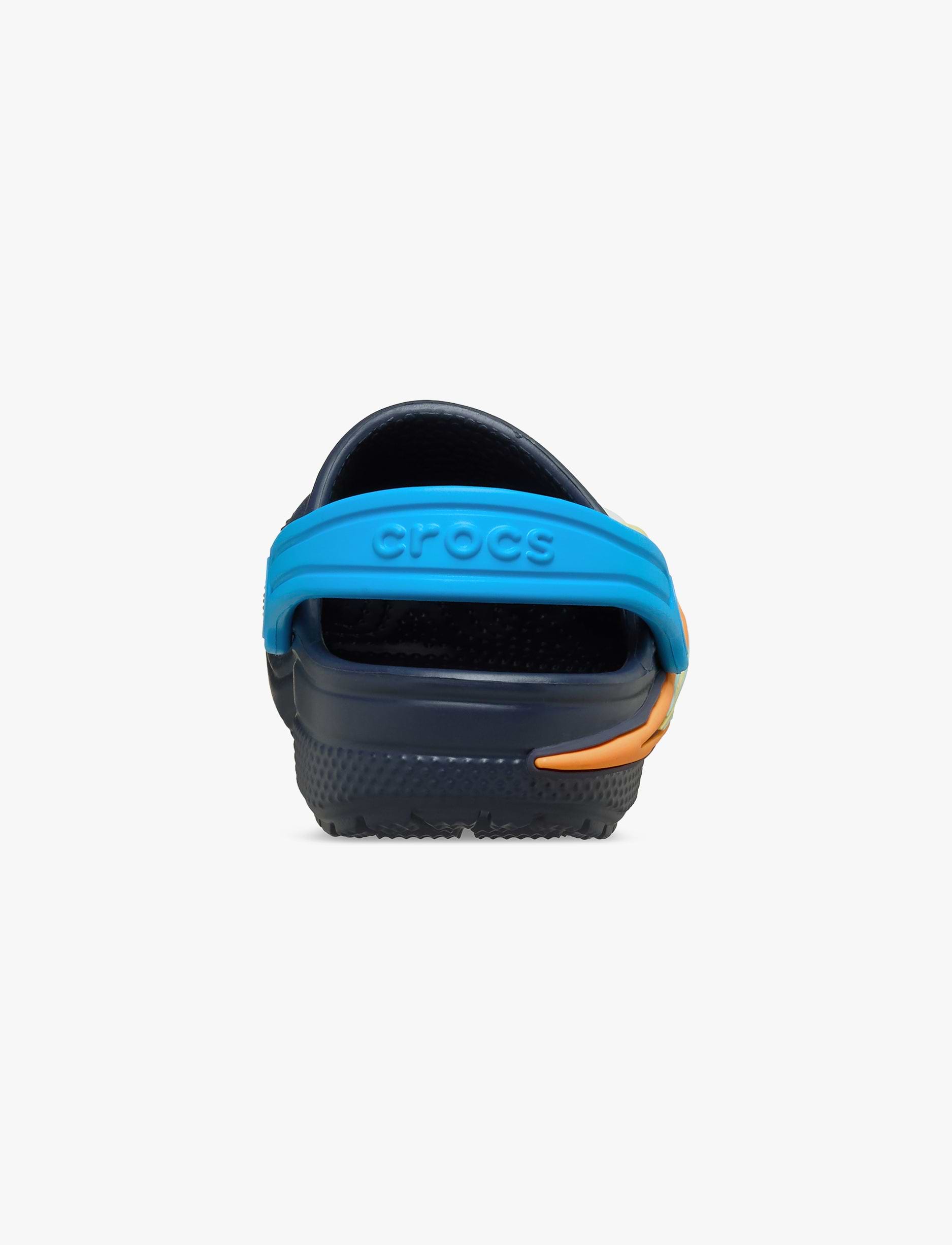 Crocs Classic UFO Lights Clog T- כפכפי קרוקס קלוג לילדים בעיצוב חללית עם אורות בצבע נייבי