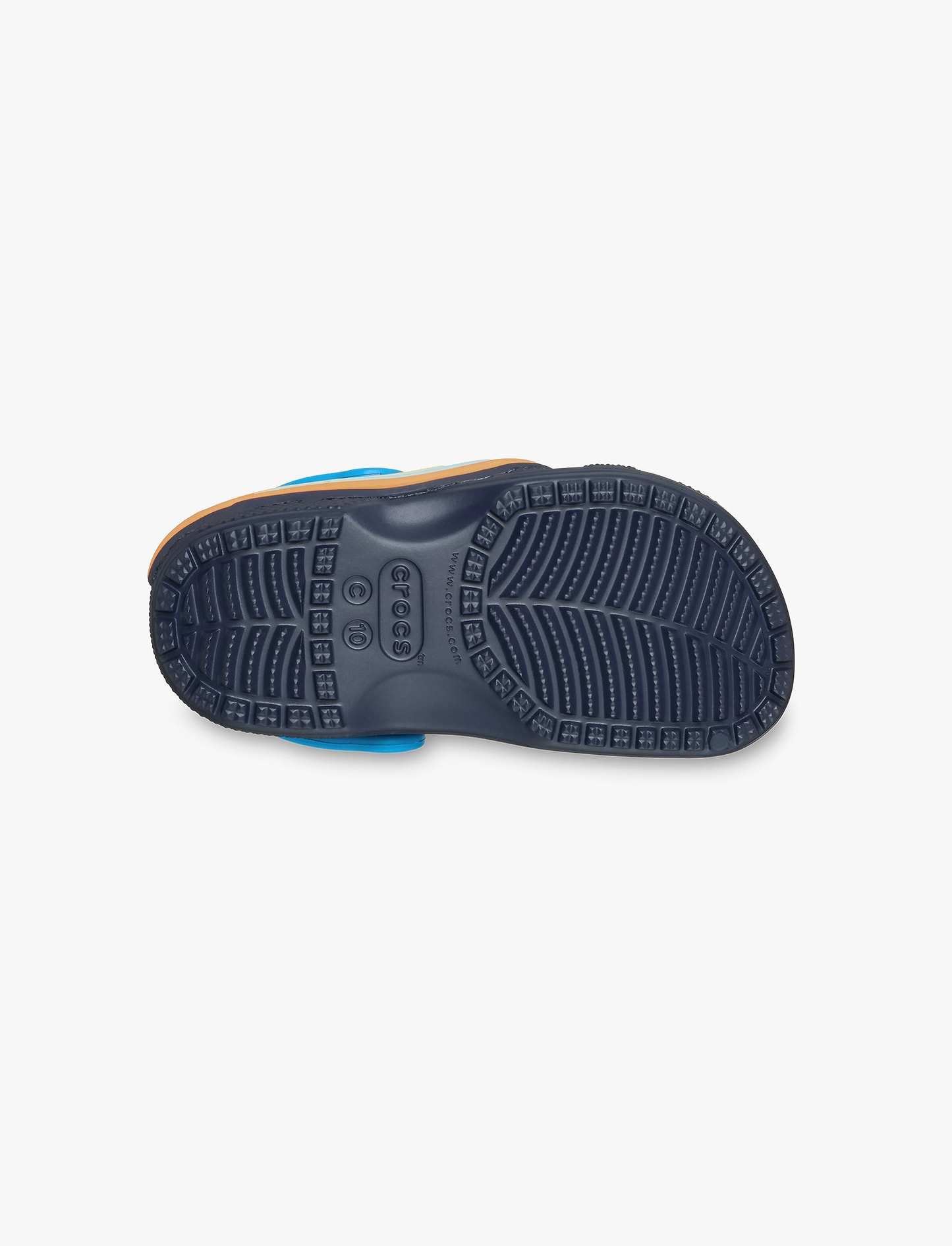 Crocs Classic UFO Lights Clog T- כפכפי קרוקס קלוג לילדים בעיצוב חללית עם אורות בצבע נייבי