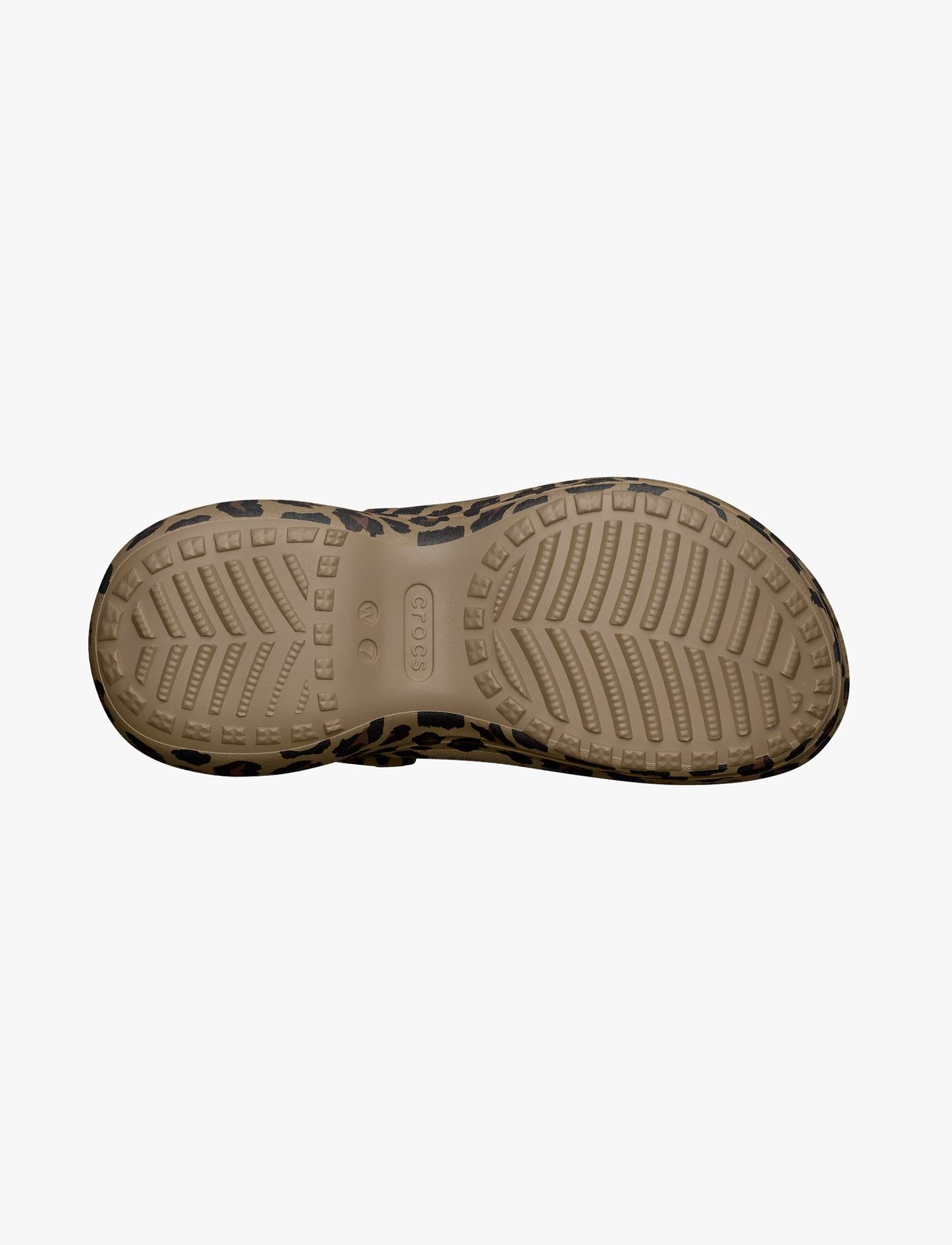 Crocs Bae Animal Clog - כפכפי קלוג קרוקס ביי פלטפורמה לנשים בהדפס מנומר