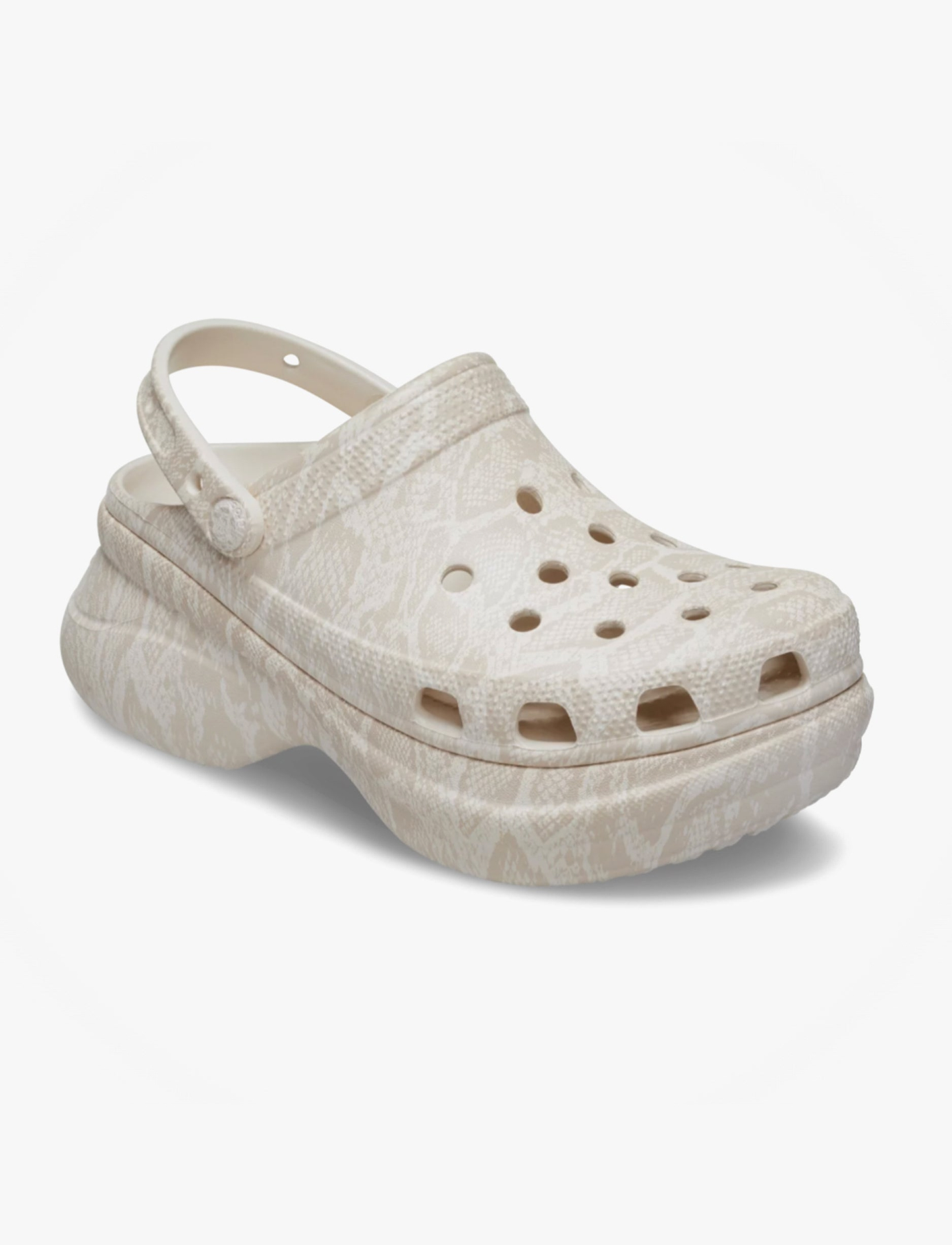 Crocs Bae Animal Clog -  כפכפי קלוג קרוקס ביי פלטפורמה לנשים בהדפס מנומר