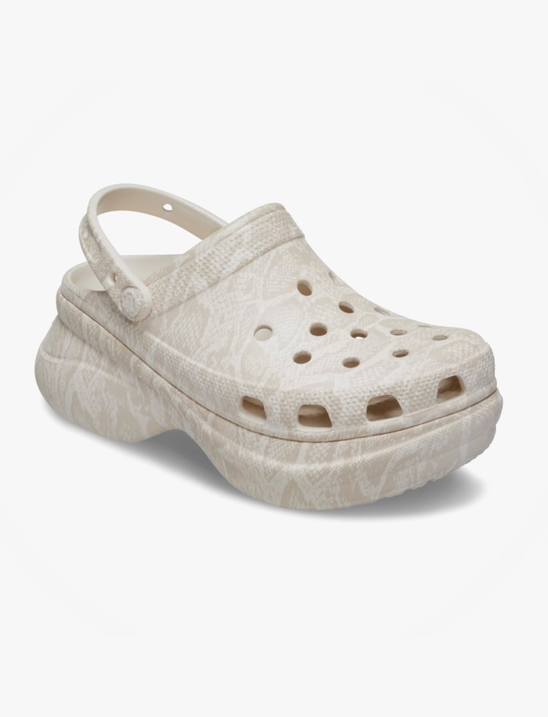 Crocs Bae Animal Clog -  כפכפי קלוג קרוקס ביי פלטפורמה לנשים בהדפס מנומר