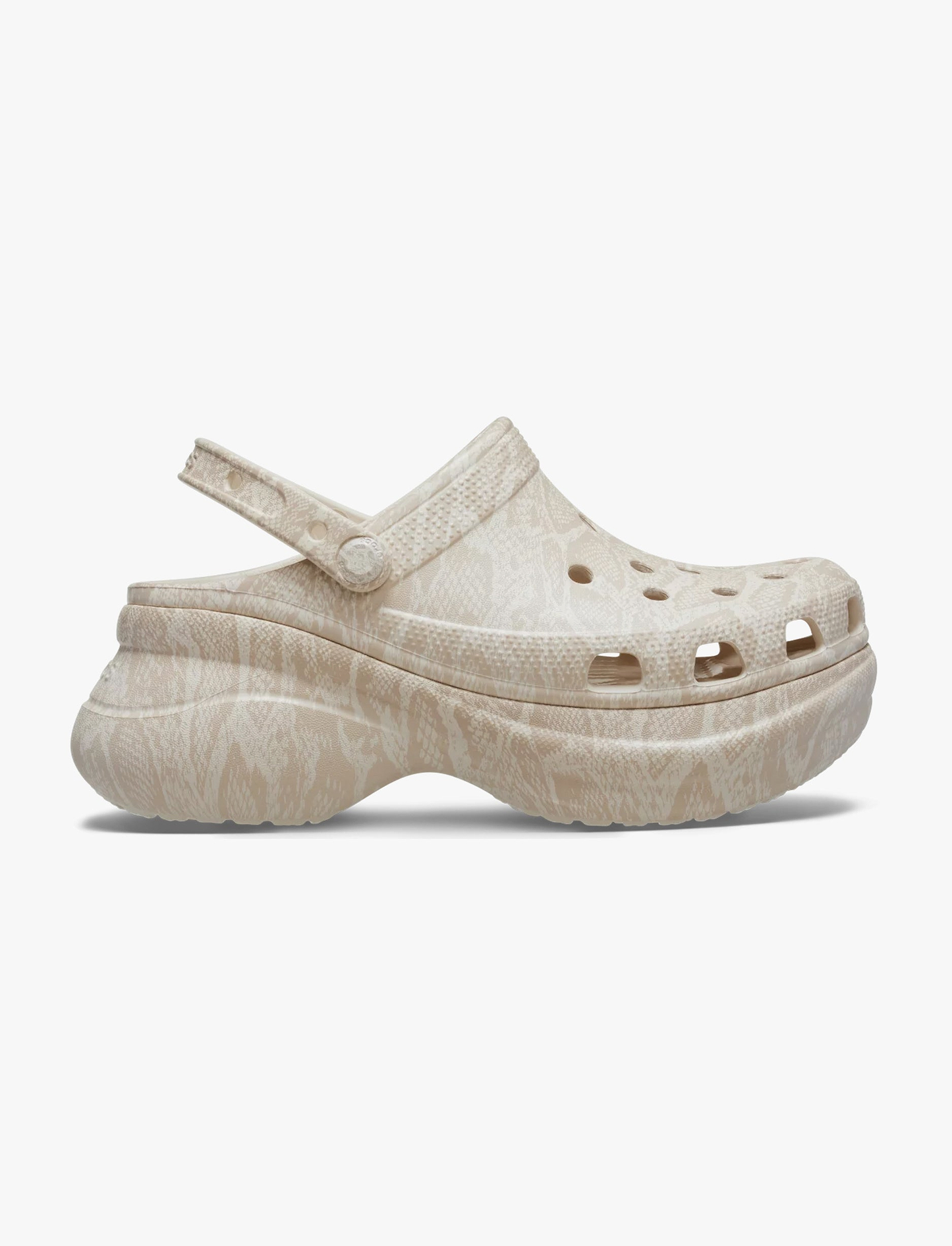 Crocs Bae Animal Clog -  כפכפי קלוג קרוקס ביי פלטפורמה לנשים בהדפס מנומר