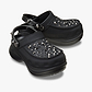 Crocs Bae Studded Clog - כפכפי קלוג קרוקס ביי פלטפורמה עם ניטים לנשים בצבע שחור