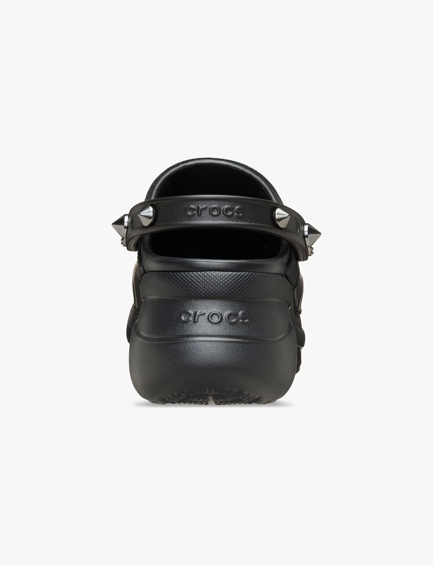 Crocs Bae Studded Clog - כפכפי קלוג קרוקס ביי פלטפורמה עם ניטים לנשים בצבע שחור