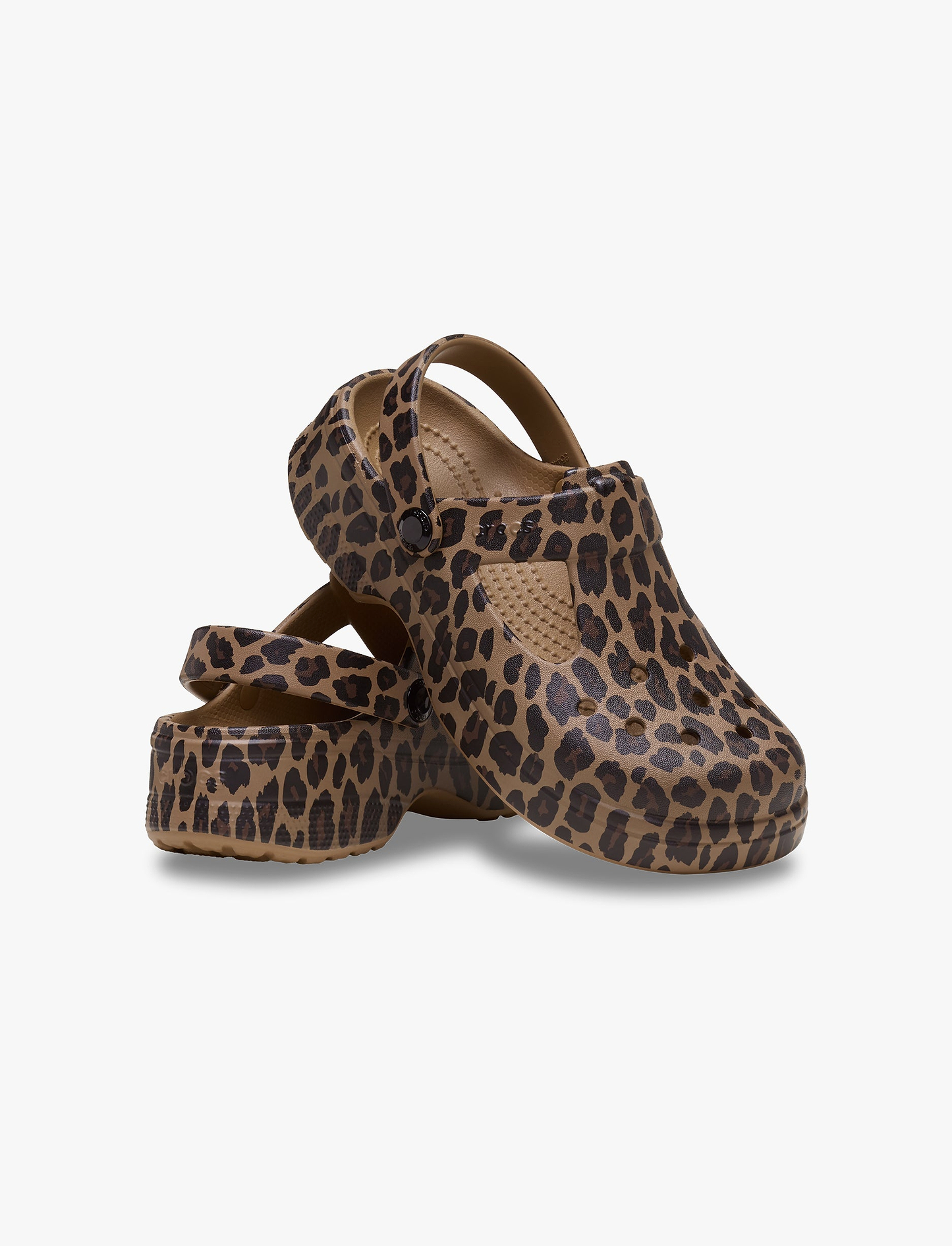 Crocs Classic Mary Jane Animal Clog Kids - כפכפי קרוקס קלוג מרי ג'ין לבנות בהדפס מנומר