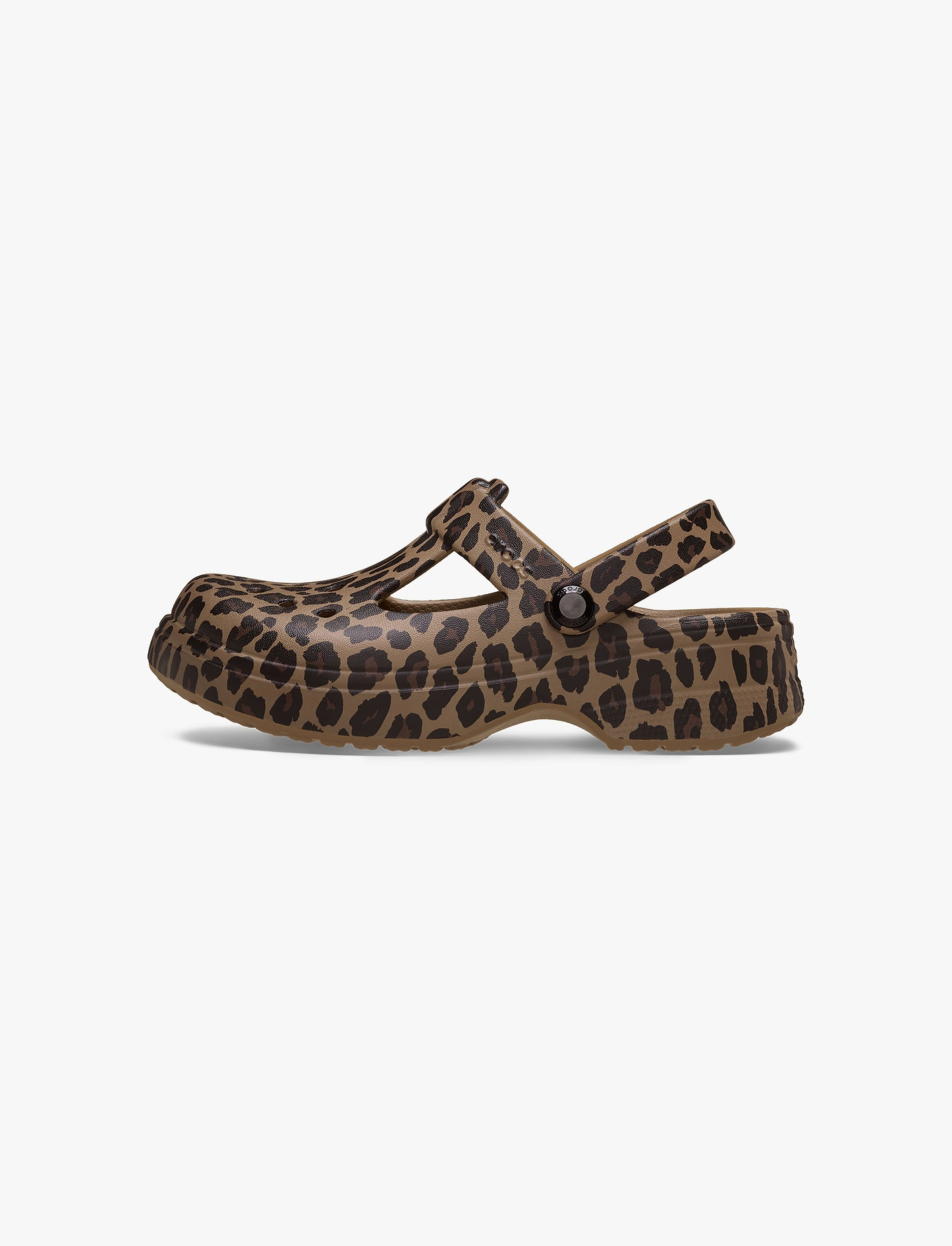 Crocs Classic Mary Jane Animal Clog Kids - כפכפי קרוקס קלוג מרי ג'ין לבנות בהדפס מנומר