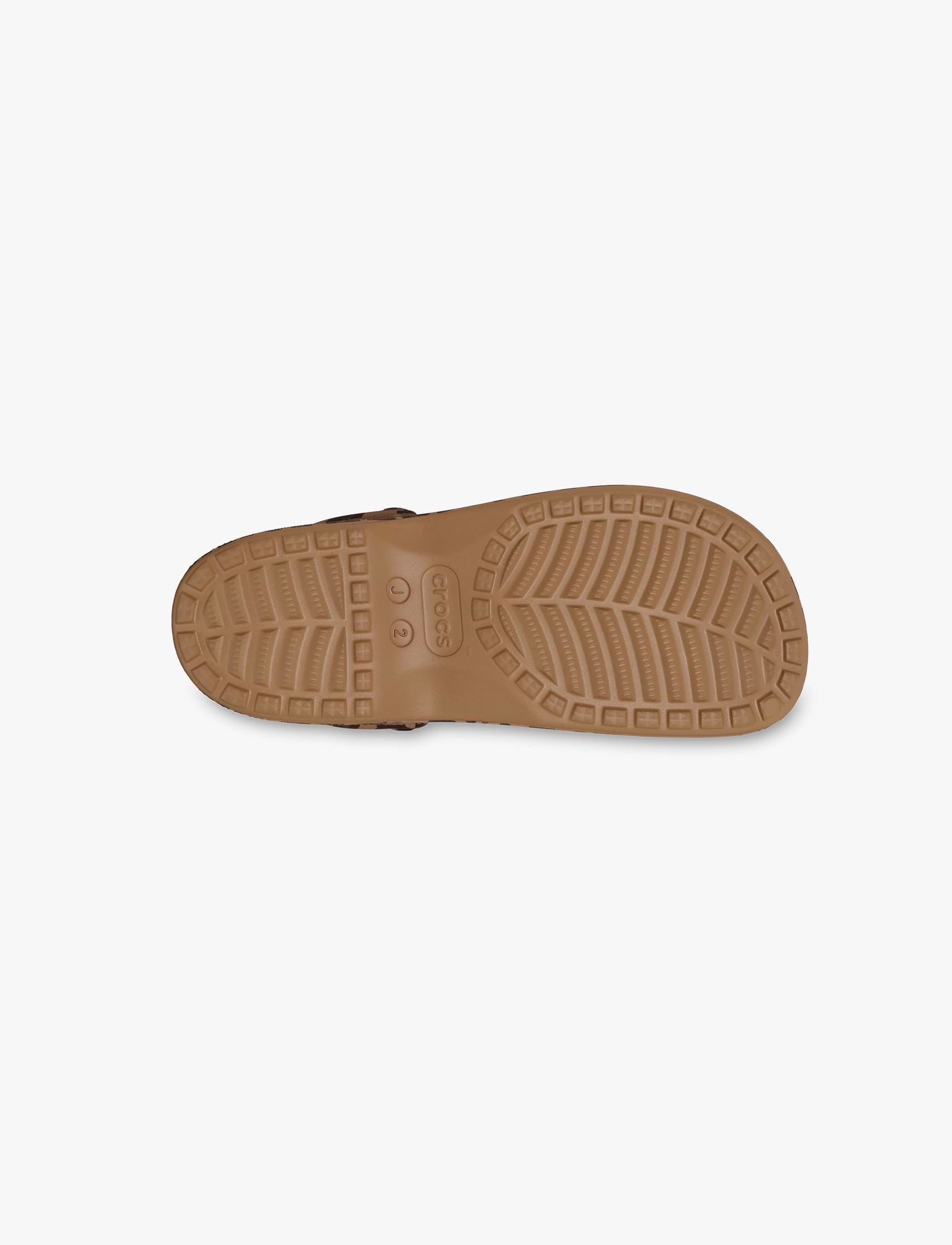 Crocs Classic Mary Jane Animal Clog T - כפכפי קרוקס קלוג מרי ג'ין לבנות בהדפס מנומר מידות קטנות