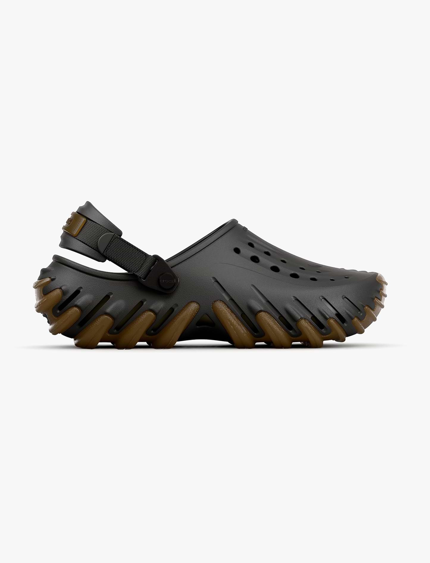 Crocs Echo Gum RO Clog - כפכפי אקו קלוג בצבע שחור