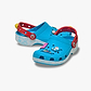 Crocs Doraemon Classic Clog - כפכפי קלוג קרוקס לילדים דורימון בצבע תכלת/לבן