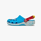 Crocs Doraemon Classic Clog - כפכפי קלוג קרוקס לילדים דורימון בצבע תכלת/לבן
