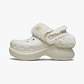 Crocs Bae Lined Clog - כפכפים פרוותיים קרוקס פלטפורמה ביי לנשים בצבע סטוקו