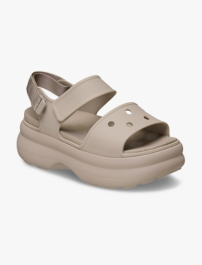 Crocs Soho Y Strap Sandal - סנדלי פלטפורמה סוהו קרוקס לנשים בצבע דולסה