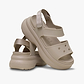 Crocs Soho Y Strap Sandal - סנדלי פלטפורמה סוהו קרוקס לנשים בצבע דולסה