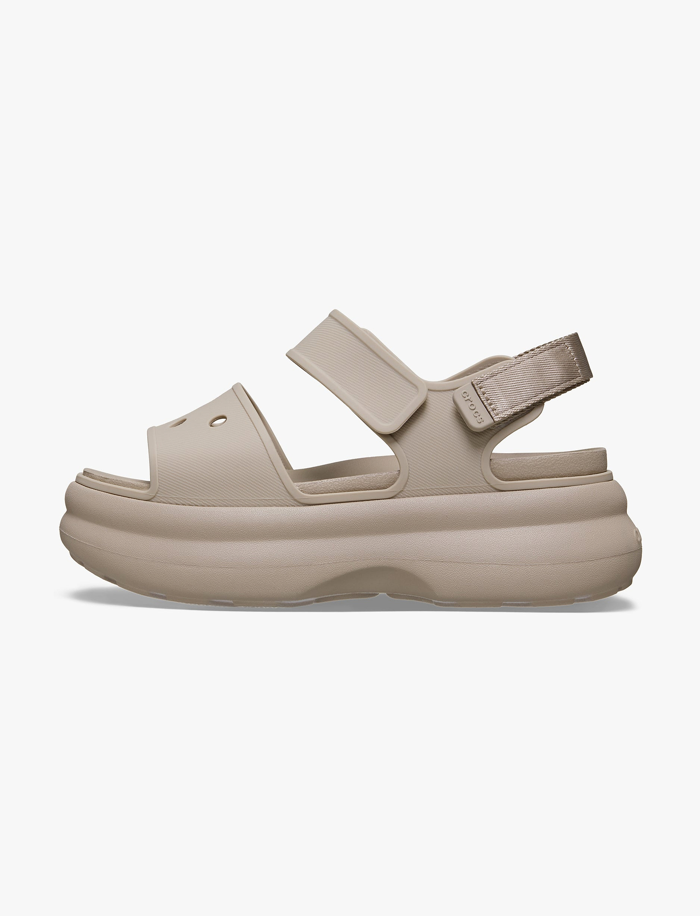 Crocs Soho Y Strap Sandal - סנדלי פלטפורמה סוהו קרוקס לנשים בצבע דולסה