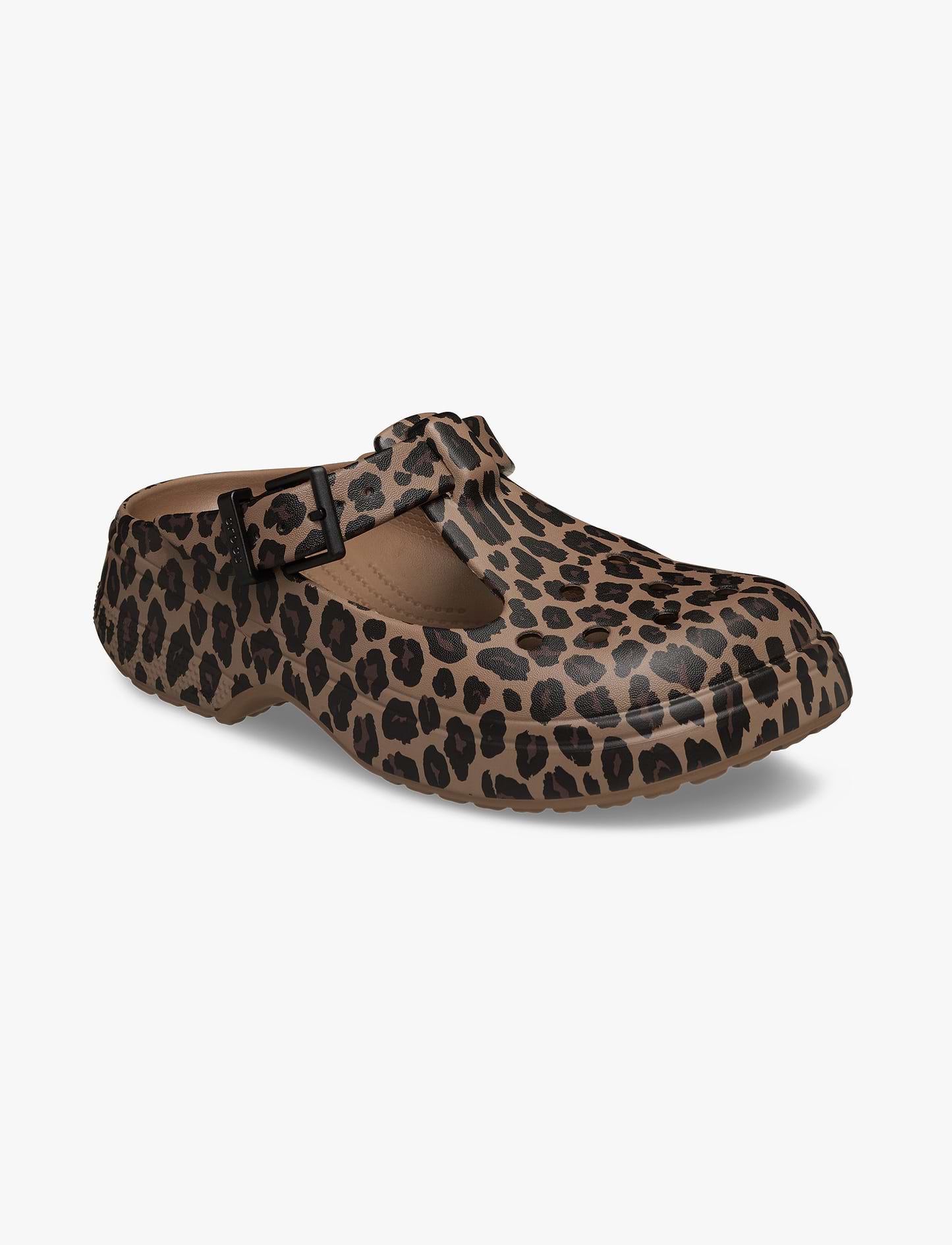 Crocs Classic Mary Jane Animal Clog - כפכפי קרוקס קלוג מרי ג'ין לנשים בהדפס מנומר