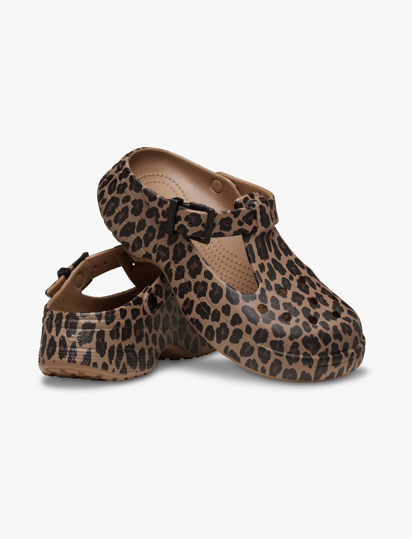 Crocs Classic Mary Jane Animal Clog - כפכפי קרוקס קלוג מרי ג'ין לנשים בהדפס מנומר