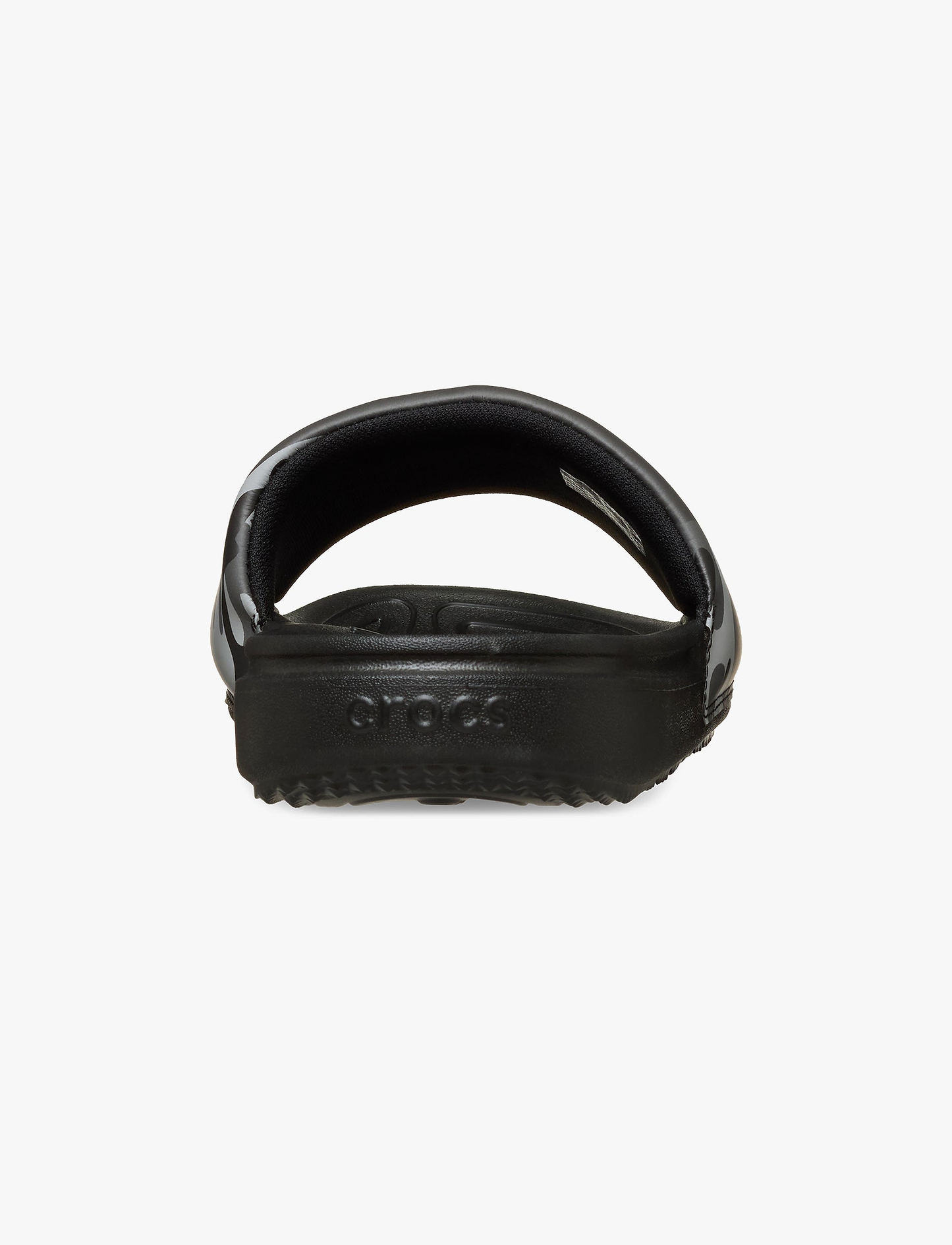 Crocs All Day Camouflage Slide M - כפכפי סלייד קרוקס לגברים בהדפס הסוואה בצבע שחור/אפור