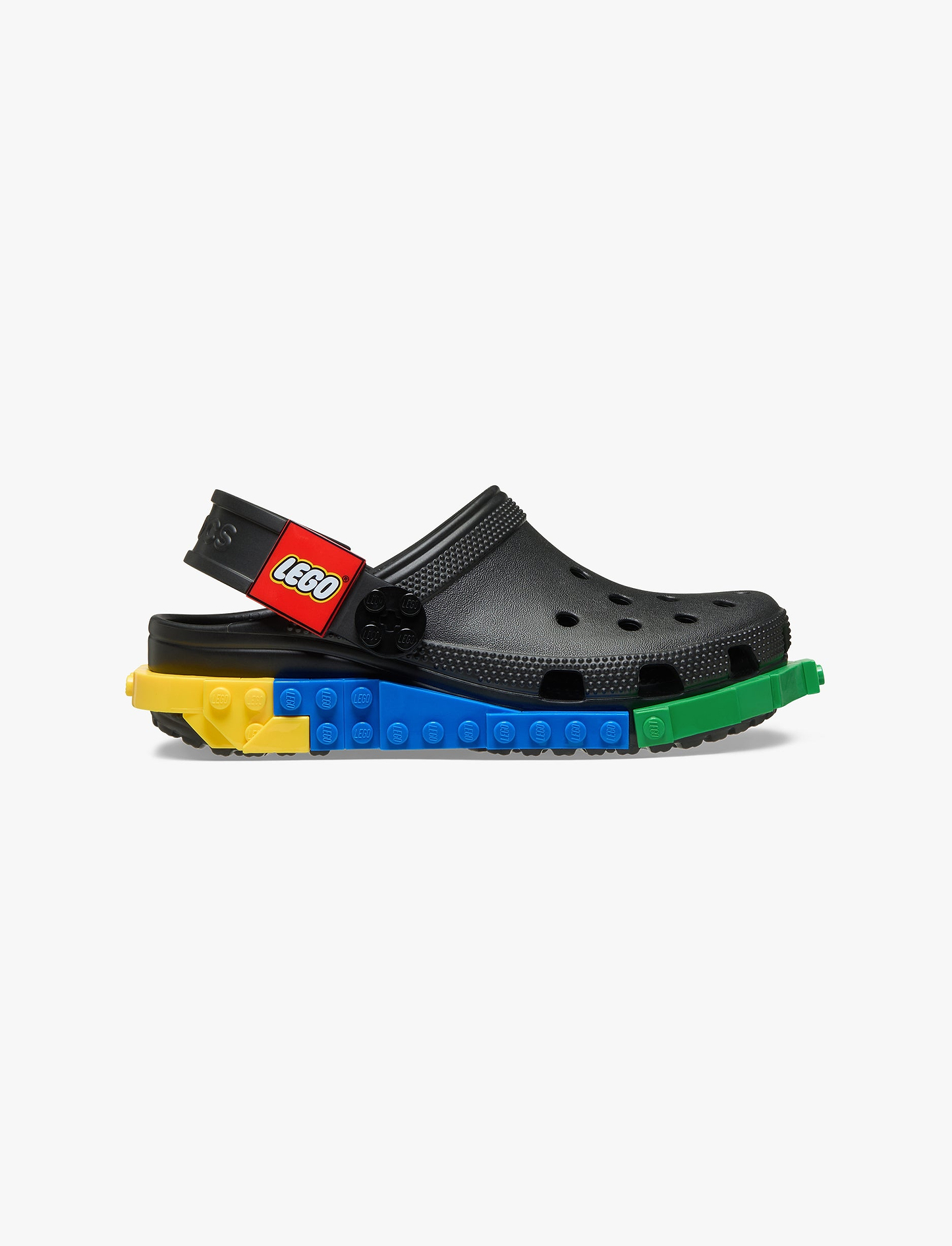 Crocs LEGO 4LW System Clog K - כפכפי קלוג קרוקס לגו לילדים בצבע שחור