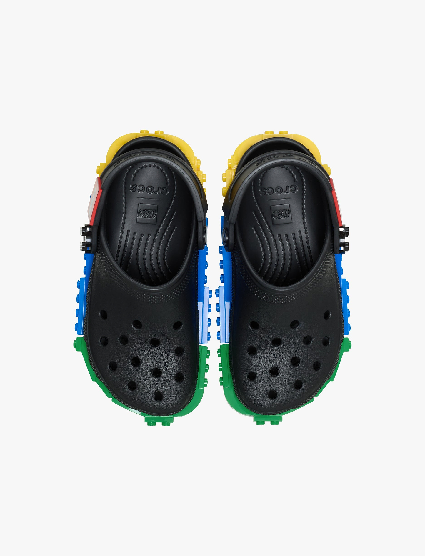 Crocs LEGO 4LW System Clog K - כפכפי קלוג קרוקס לגו לילדים בצבע שחור