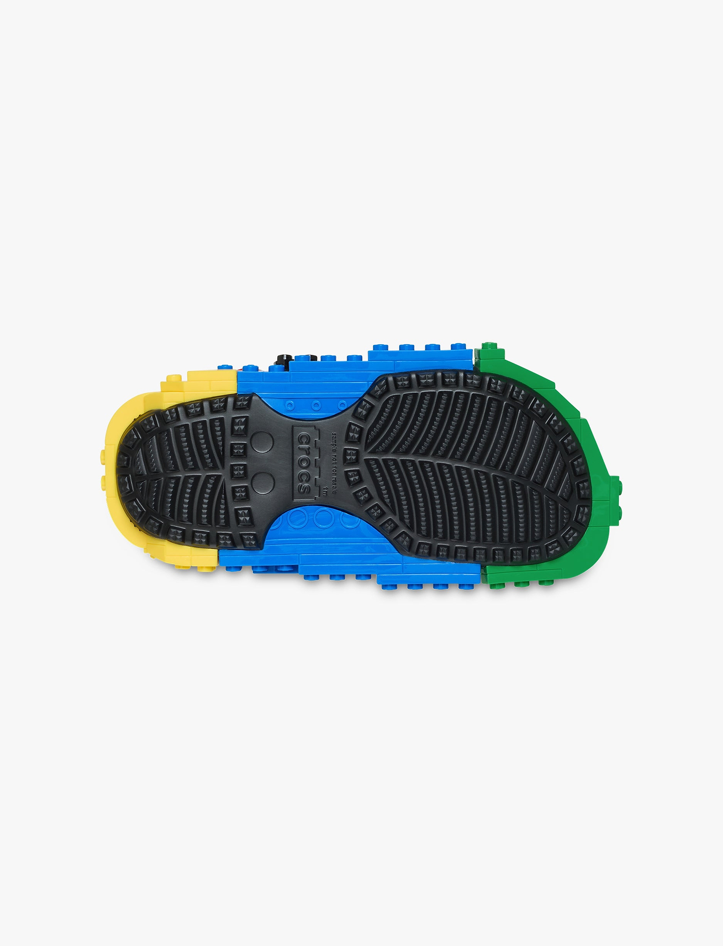 Crocs LEGO 4LW System Clog K - כפכפי קלוג קרוקס לגו לילדים בצבע שחור