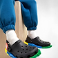 Crocs LEGO 4LW System Clog K - כפכפי קלוג קרוקס לגו לילדים בצבע שחור