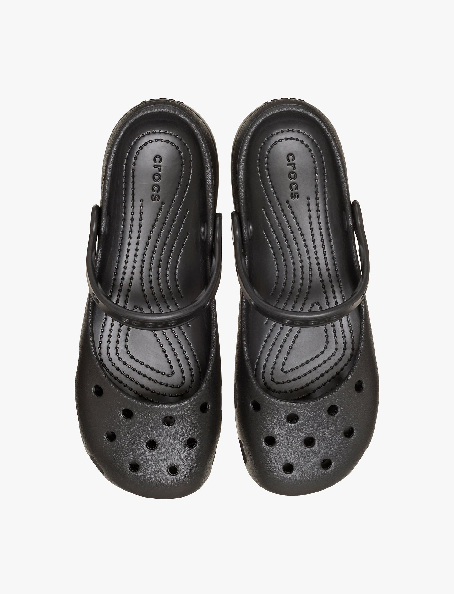 Crocs Classic Ballet - כפכפי בובה קרוקס לנשים בצבע שחור