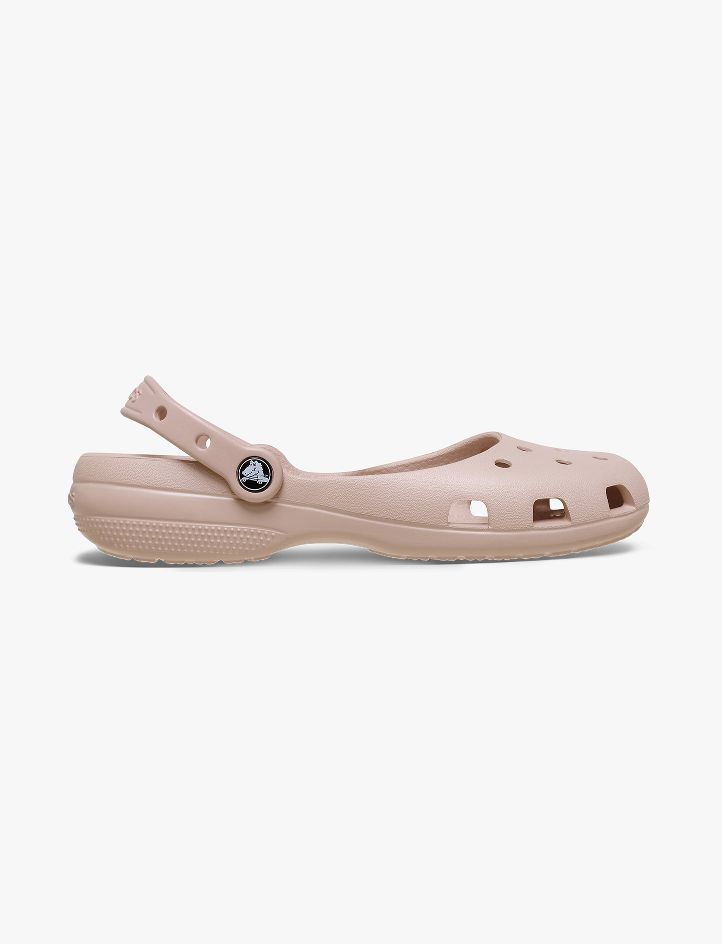 Crocs Classic Ballet - כפכפי בובה קרוקס לנשים בצבע קוורץ