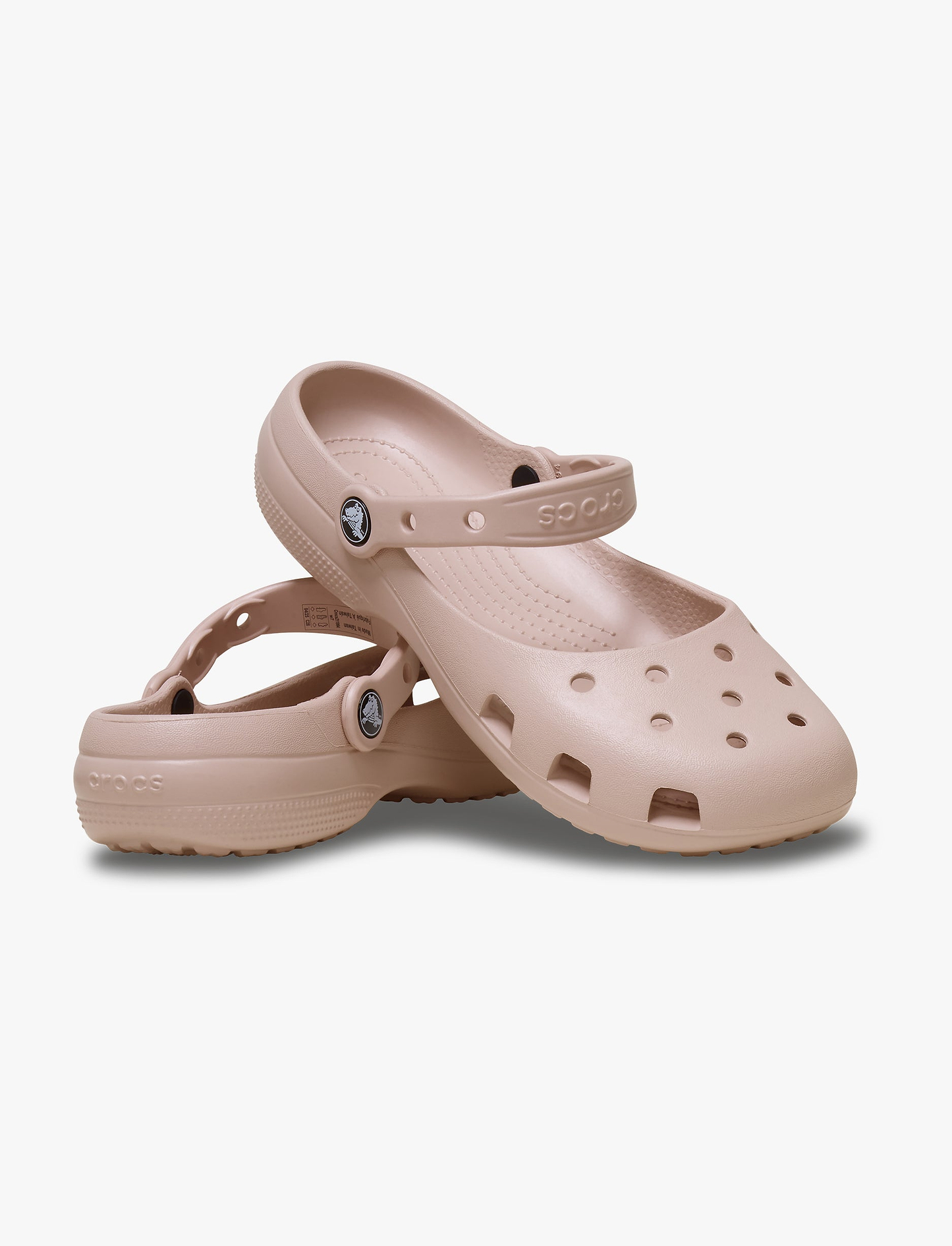 Crocs Classic Ballet - כפכפי בובה קרוקס לנשים בצבע קוורץ