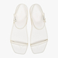 Crocs Miami Platform Y Strap Sandal - סנדלי פלטפורמה קרוקס לנשים בצבע לבן גיר