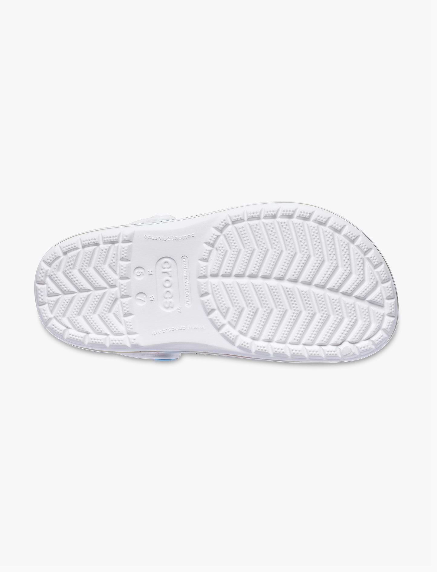 Crocs Peanuts Crocband Clog - כפכפי קלוג קרוקס פינטס בצבע לבן