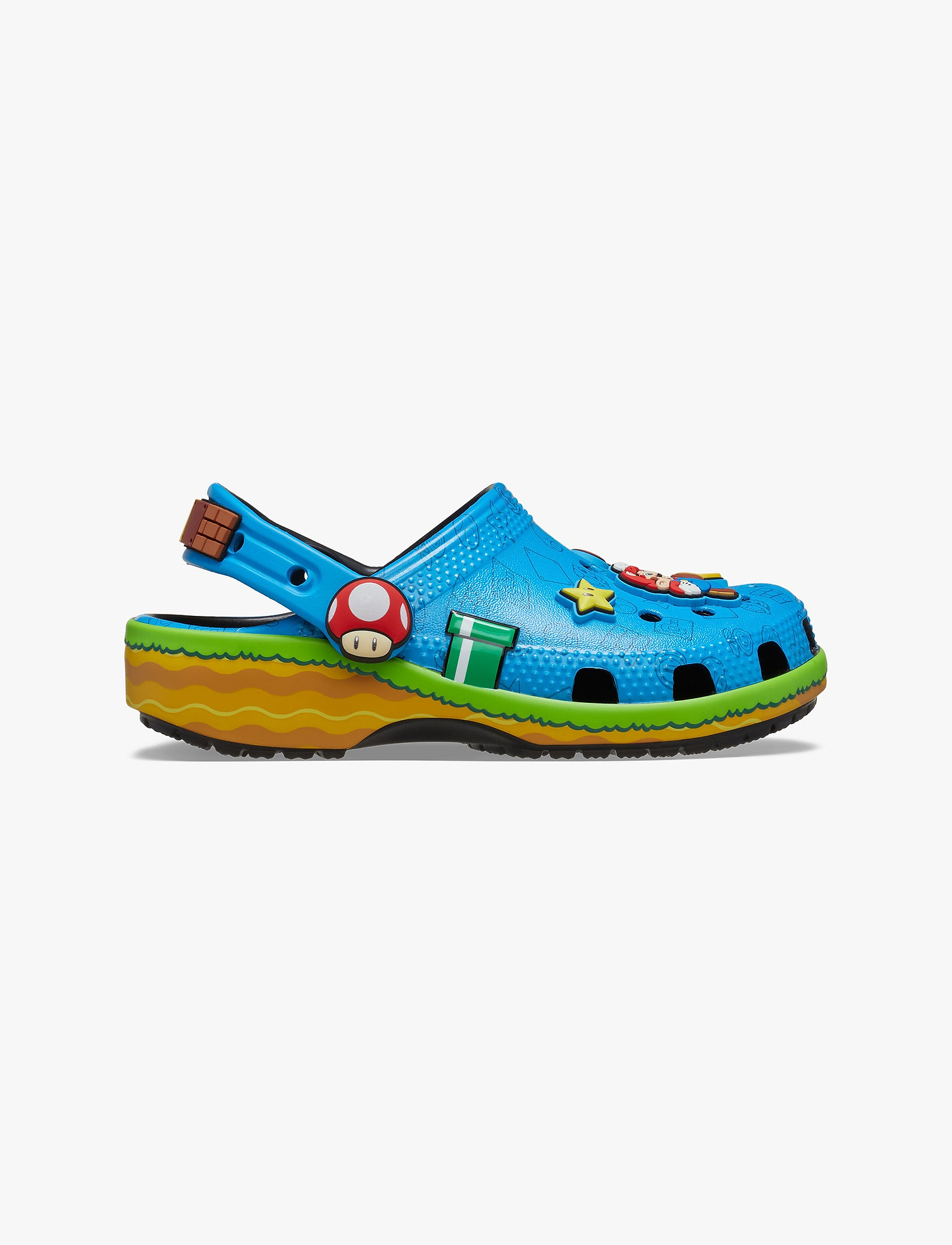 Crocs Super Mario Core Classic Clog Toddler - כפכפי קרוקס סופר מריו לילדים מידות קטנות