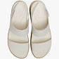 Crocs Brooklyn Sky Sandal - סנדלי פלטפורמה קרוקס ברוקלין סקיי לנשים בצבע פרפה/חום קשיו