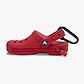 Crocs Classic Clog Pouch Bag Charm - נרתיק קטן לתיק בצורת קרוקס אדום קורט