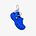 Crocs Classic Clog Bag Charm - מחזיק מפתחות קרוקס בצבע כחול