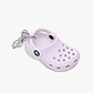 Crocs Classic Clog Bag Charm - מחזיק מפתחות קרוקס בצבע ורוד קרחוני