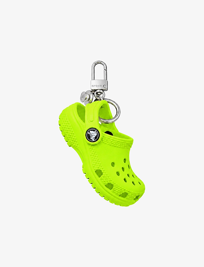 Crocs Classic Clog Bag Charm - מחזיק מפתחות קרוקס בצבע לימון זינג