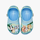 Toddler Bluey Best Buddies Classic Clog - כפכפי קרוקס בלואי וחברים לילדים בצבע כחול