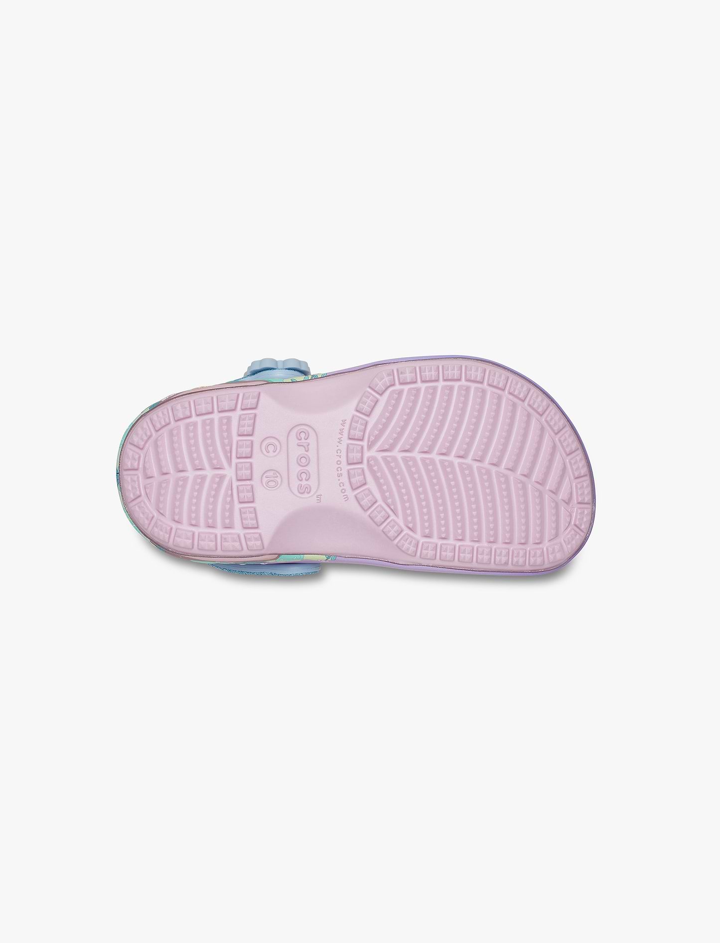 Toddler Bluey Friends Forever Classic Clog - כפכפי קרוקס בלואי חברים לנצח לילדים בצבע סגול