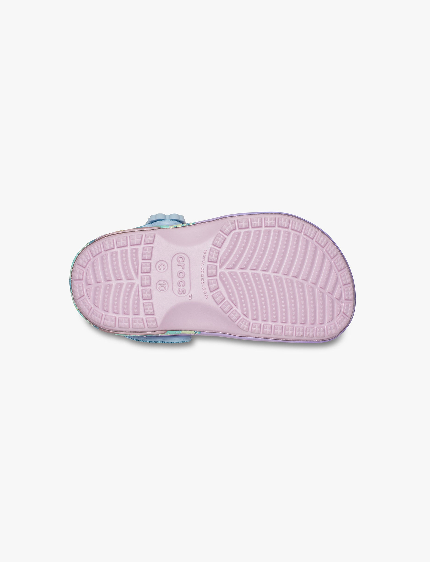 Toddler Bluey Friends Forever Classic Clog - כפכפי קרוקס בלואי חברים לנצח לילדים בצבע סגול