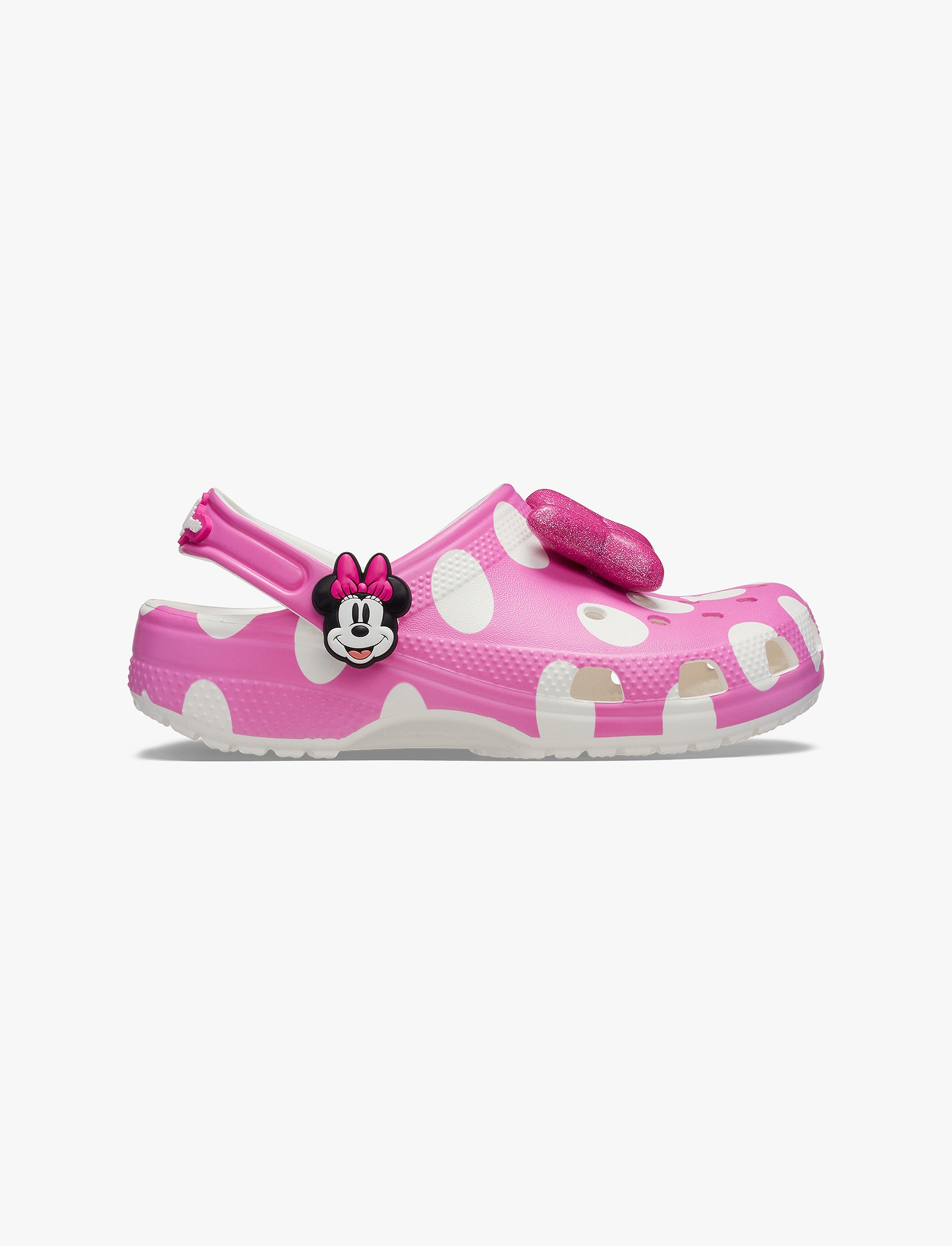 Crocs Toddlers’ Minnie Mouse Classic Clog - כפכפי קרוקס מיני מאוס לילדים מידות קטנות בצבע ורוד