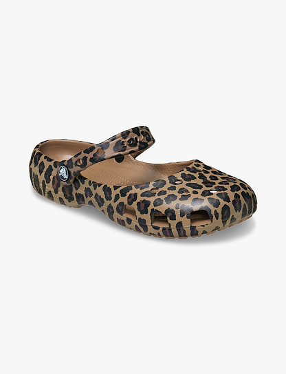 Crocs Classic Animal Ballet - כפכפי בובה קרוקס מנומר לנשים