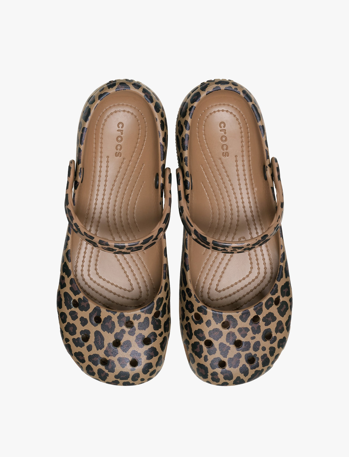 Crocs Classic Animal Ballet - כפכפי בובה קרוקס מנומר לנשים