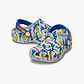 Crocs Toddler Classic Dragon Graphic Clog - כפכפי קרוקס דרקון לילדים מידות קטנות