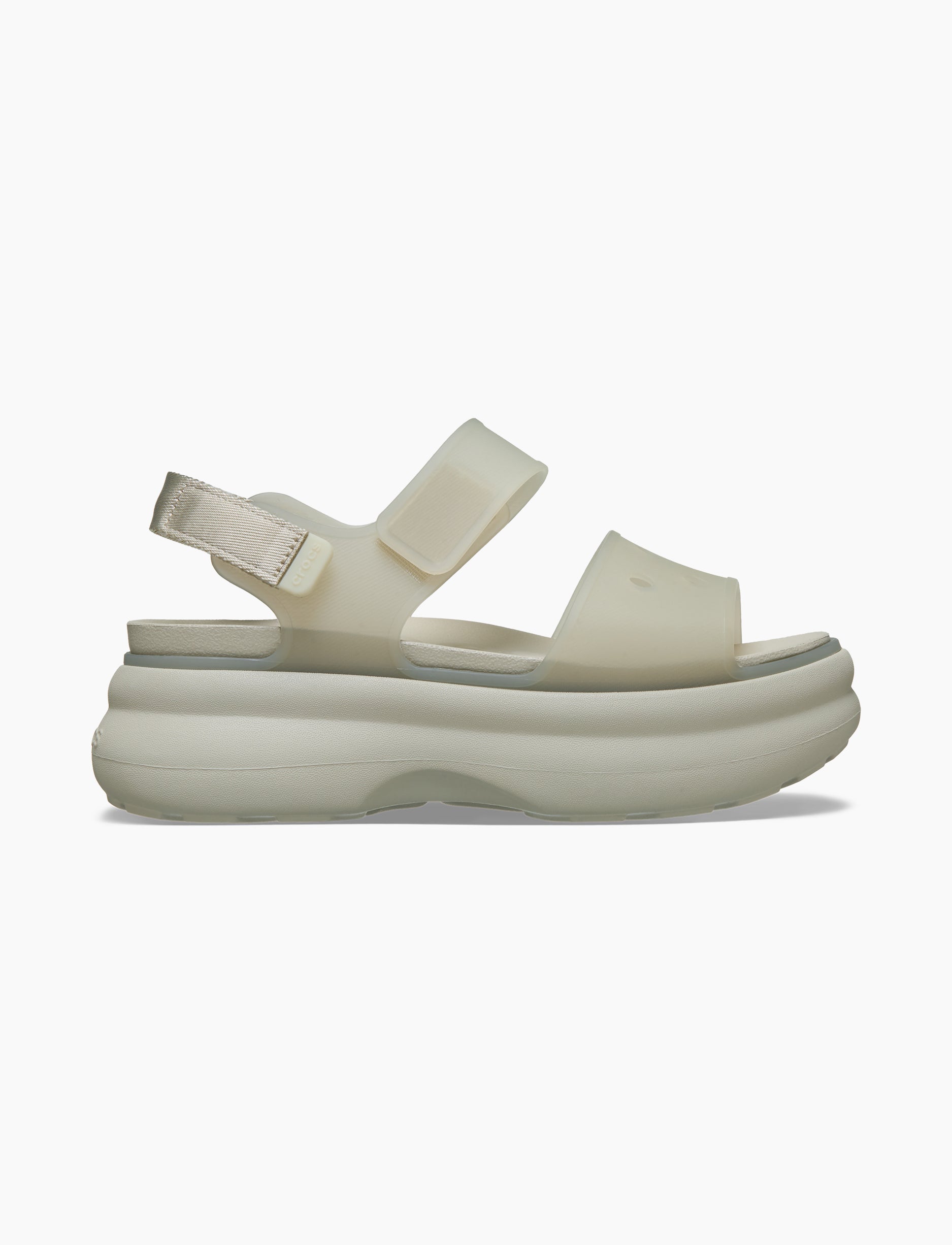 Crocs Soho Frosted Y Strap Sandal - סנדלי פלטפורמה קרוקס לנשים